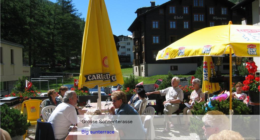 Hotel Restaurant Mattmarkblick Saas-Almagell Exteriér fotografie