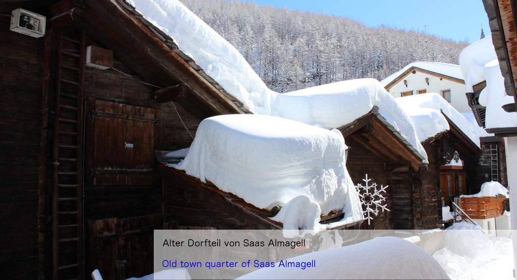 Hotel Restaurant Mattmarkblick Saas-Almagell Exteriér fotografie